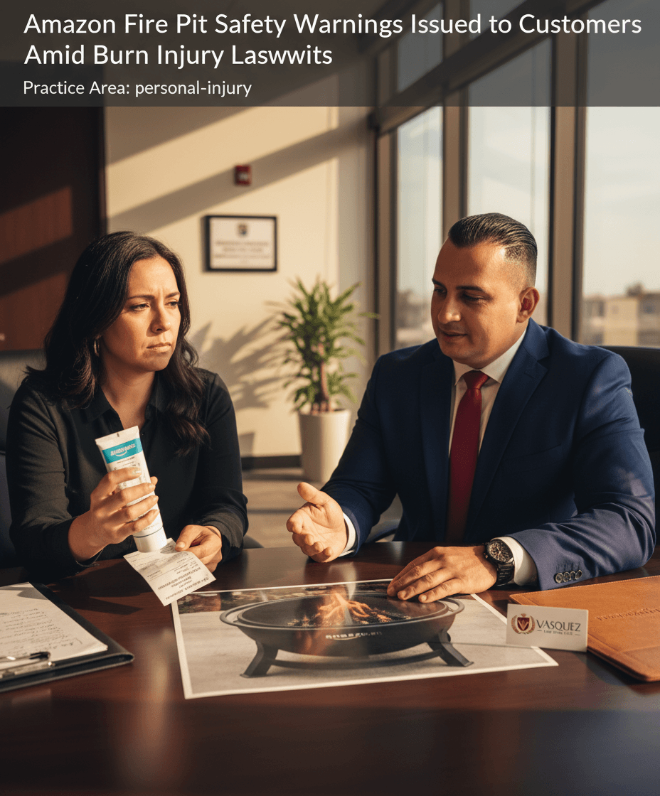 Amazon Fire Pit Recall: Protect Your Rights After a Burn Injury