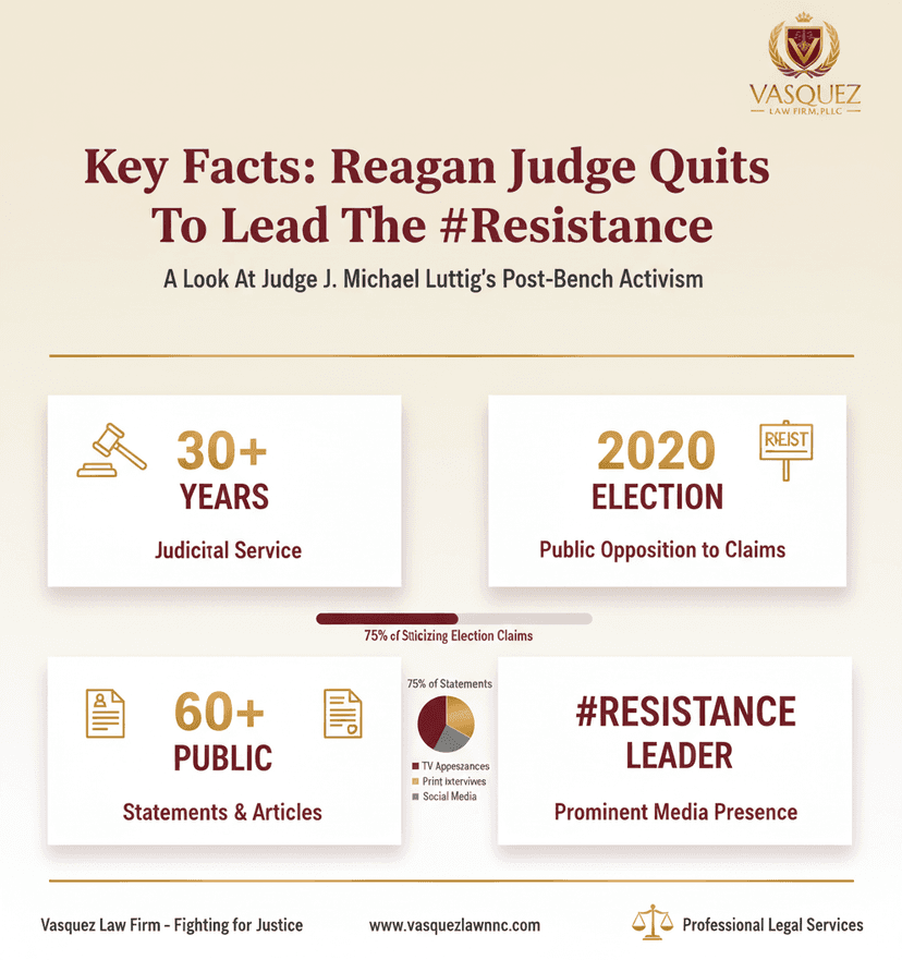 Key Statistics and Data for Reagan Judge Quits to Lead Resistance: What It Means for You