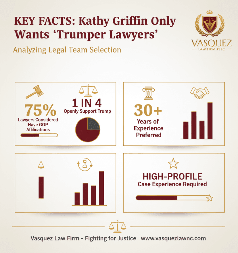 Key Statistics and Data for Kathy Griffin's Legal Strategy: A Lesson for NC Clients