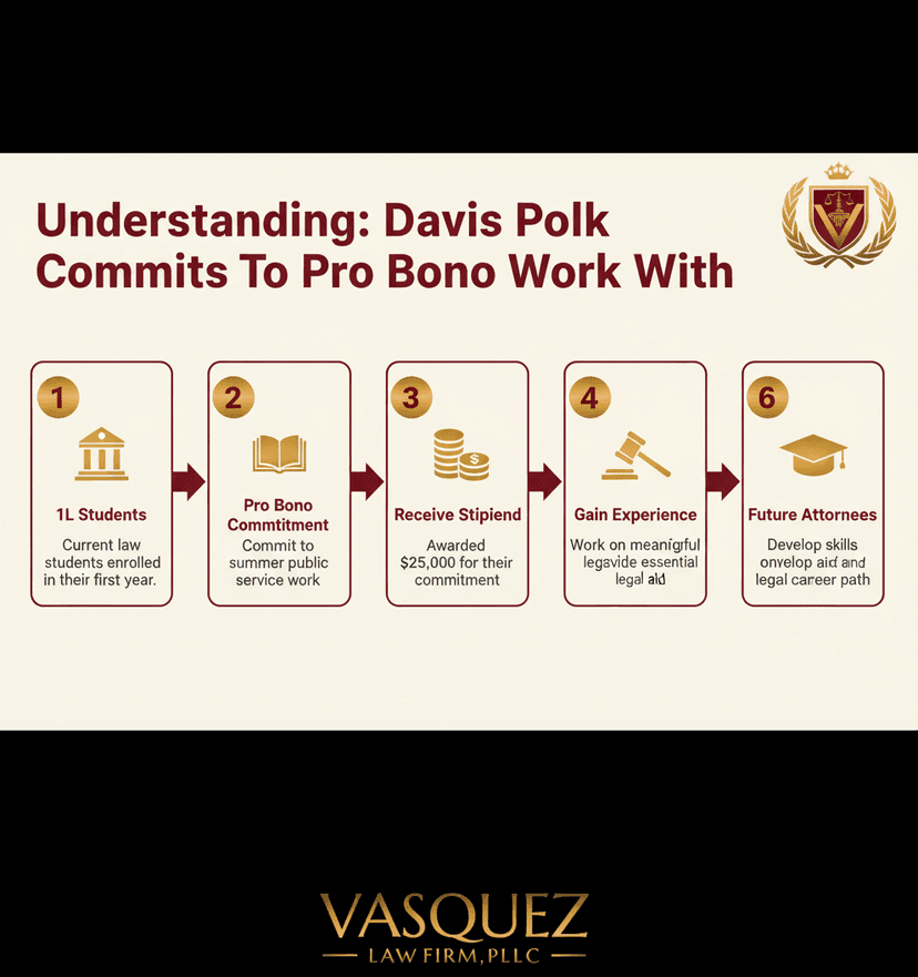 Process Timeline for Davis Polk's $25K Stipend for Pro Bono: A Game-Changer for NC