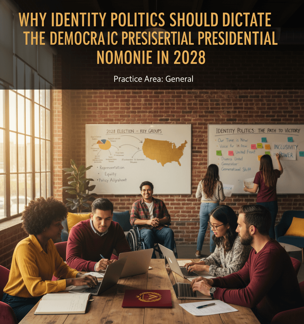 Why Identity Politics is Crucial for 2028's Nominee