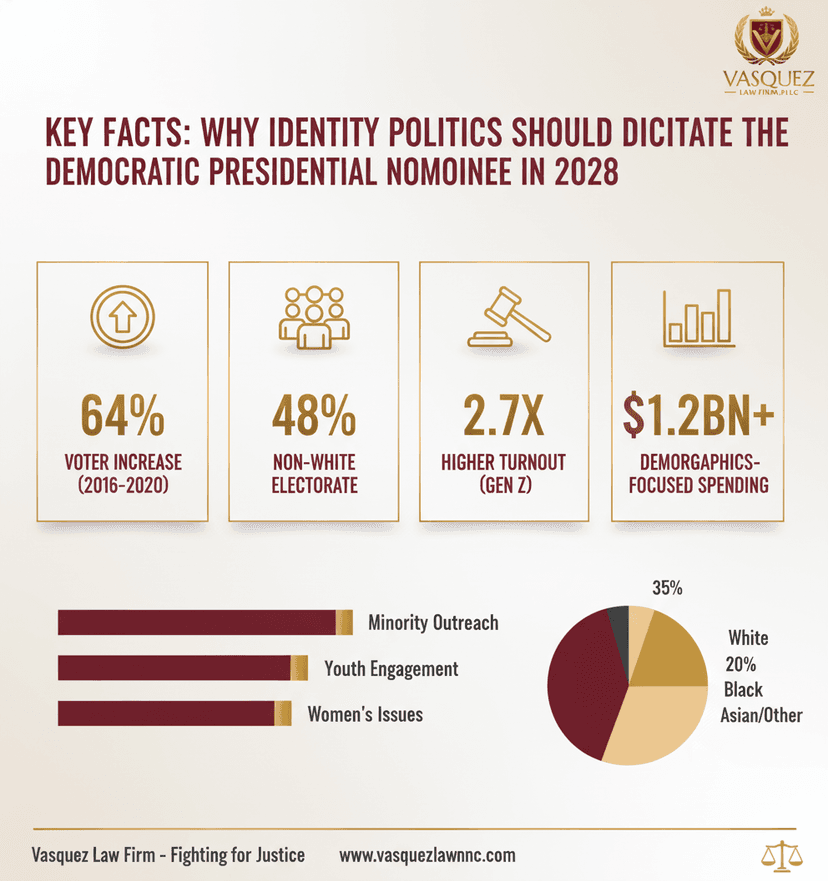 Key Statistics and Data for Why Identity Politics is Crucial for 2028's Nominee