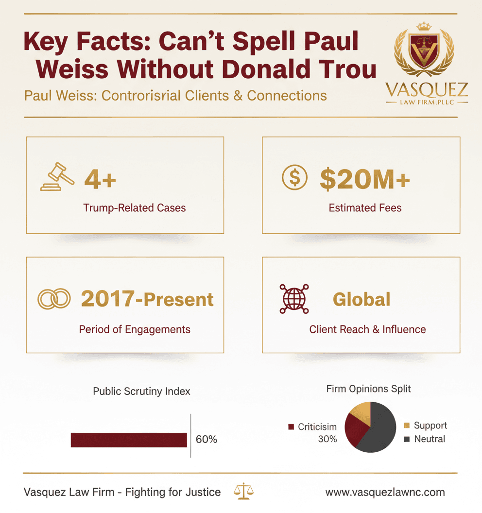 Estadísticas Clave y Datos para Navegando Desafíos Legales: Perspectivas de Paul Weiss & Trump