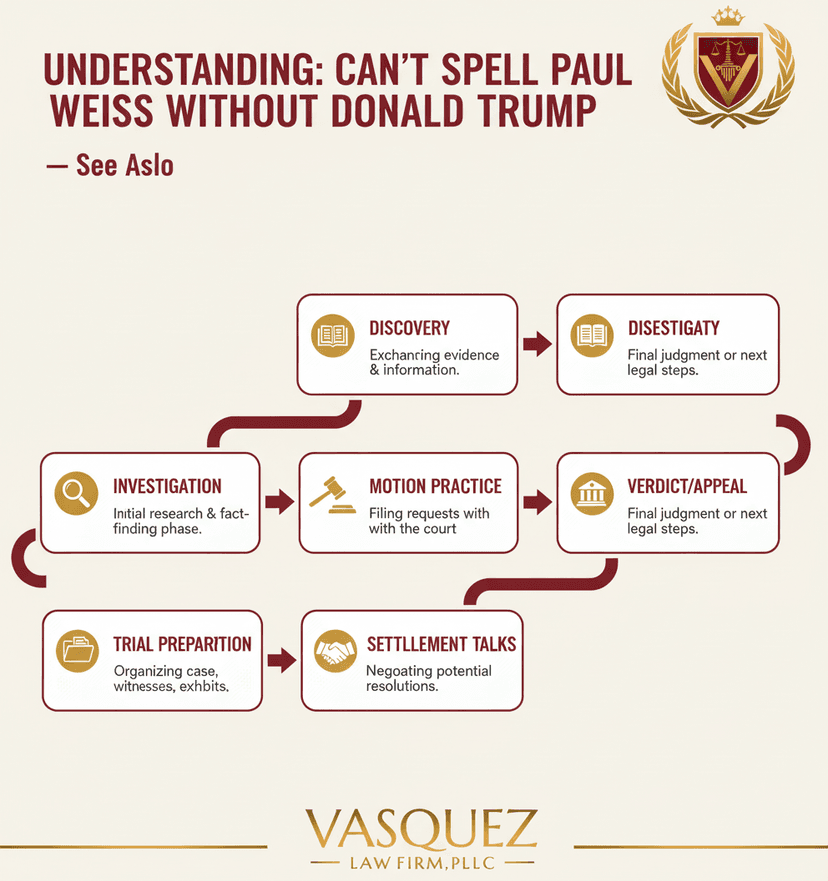 Process Timeline for Navigating Legal Challenges: Insights from Paul Weiss & Trump