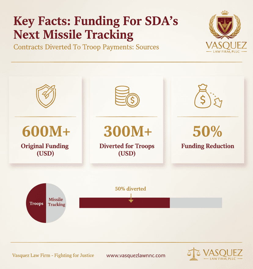 Key Statistics and Data for Impact of SDA Funding Diversion on NC Residents