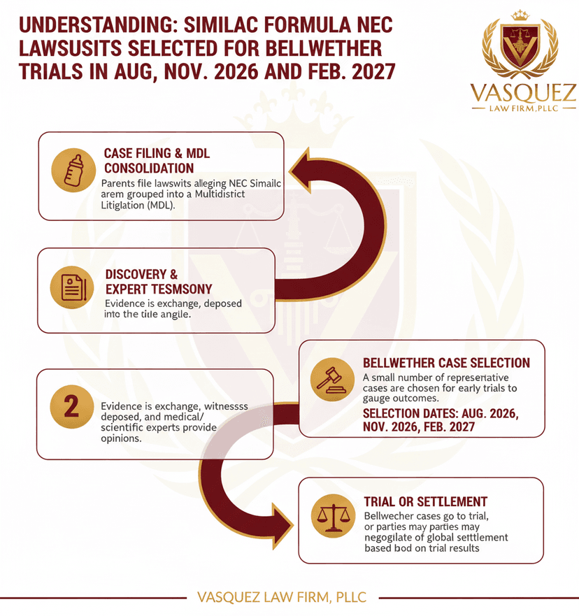 Process Timeline for Similac NEC Lawsuits: Bellwether Trials & What You Need to Know