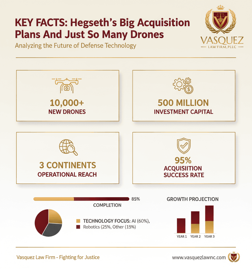 Key Statistics and Data for Navigating Hegseth’s Acquisition & Drone Expansion in NC
