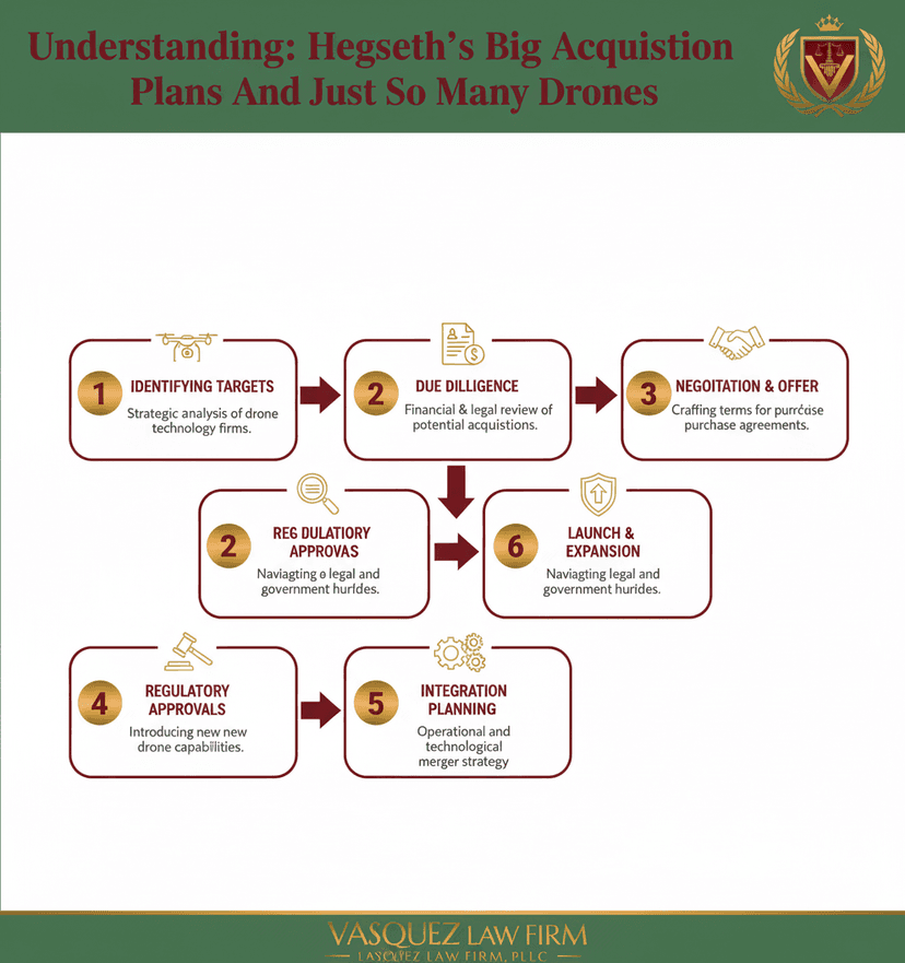 Process Timeline for Navigating Hegseth’s Acquisition & Drone Expansion in NC