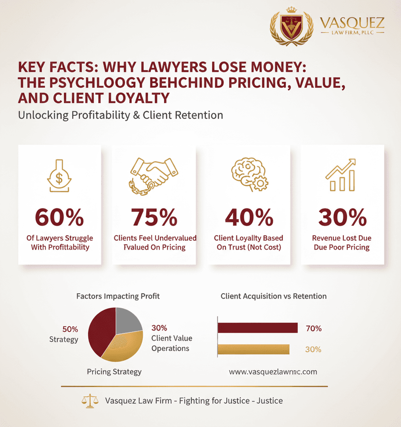 Key Statistics and Data for Maximizing Value: Navigating Legal Costs & Client Loyalty in NC