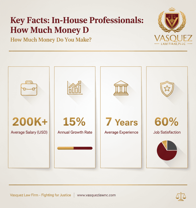 Key Statistics and Data for In-House Legal Professionals: Understand Your Worth in NC