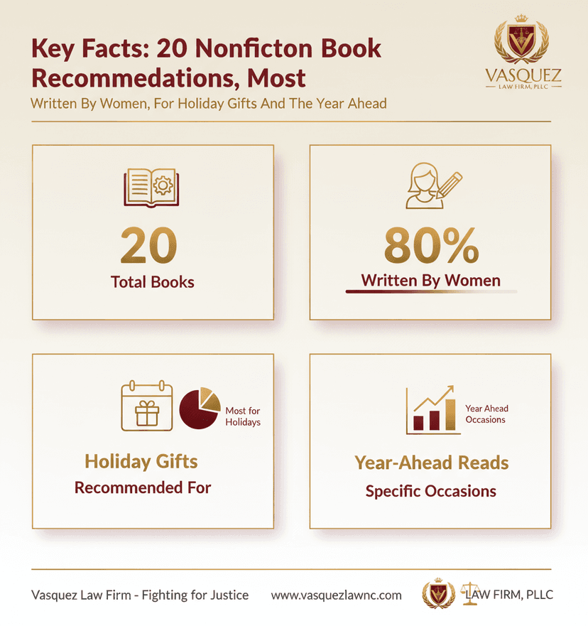 Key Statistics and Data for Empower Your Legal Knowledge: Top Nonfiction Reads for 2023