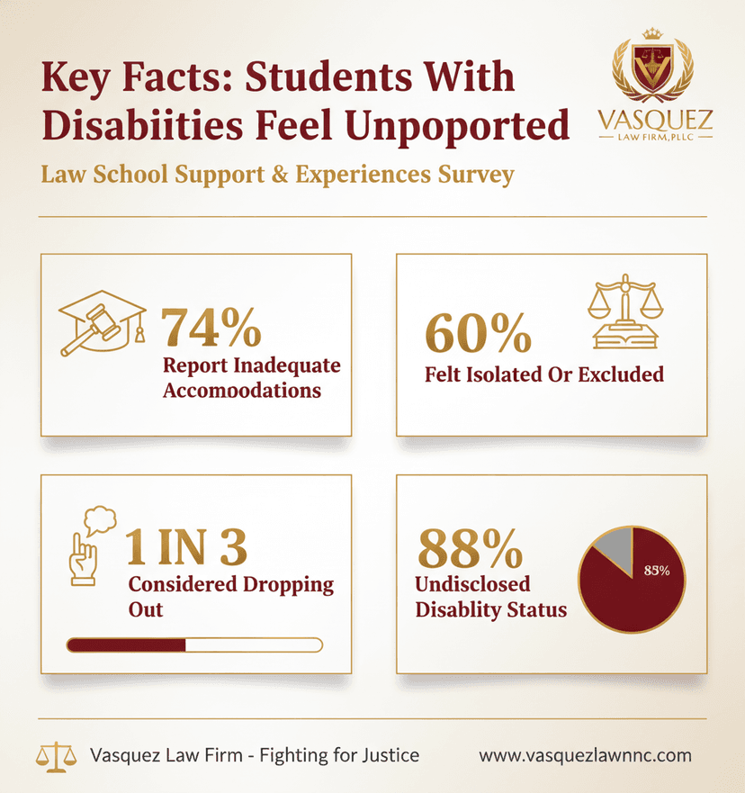 Key Statistics and Data for Supporting Students with Disabilities in NC Law Schools