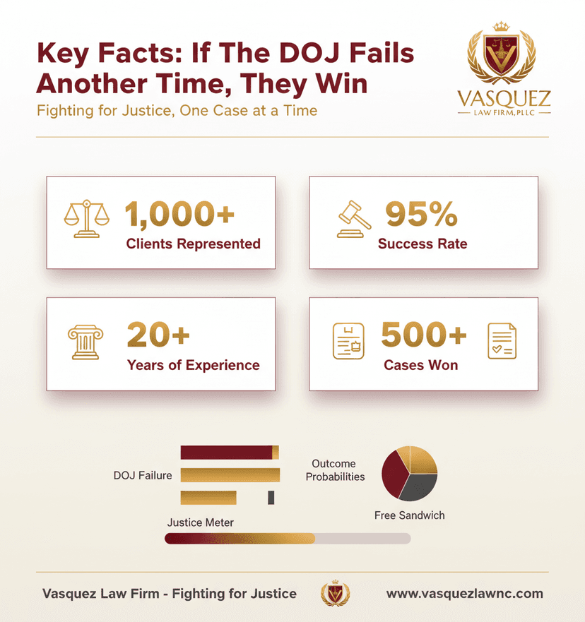 Key Statistics and Data for Navigating DOJ Uncertainties: A NC Legal Guide