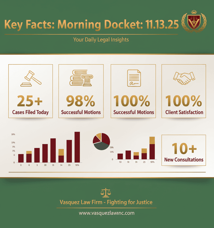 Key Statistics and Data for Understanding the Impact of Morning Docket: 11.13.25 on NC Residents