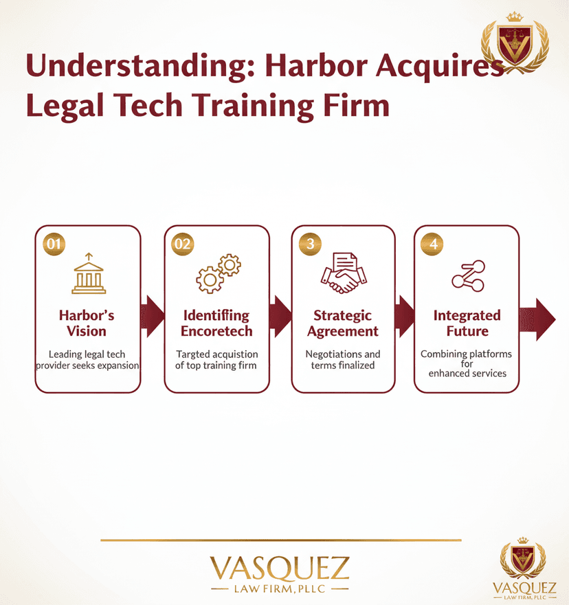 Process Timeline for Harbor Acquires Encoretech: A New Era for Legal Tech Training