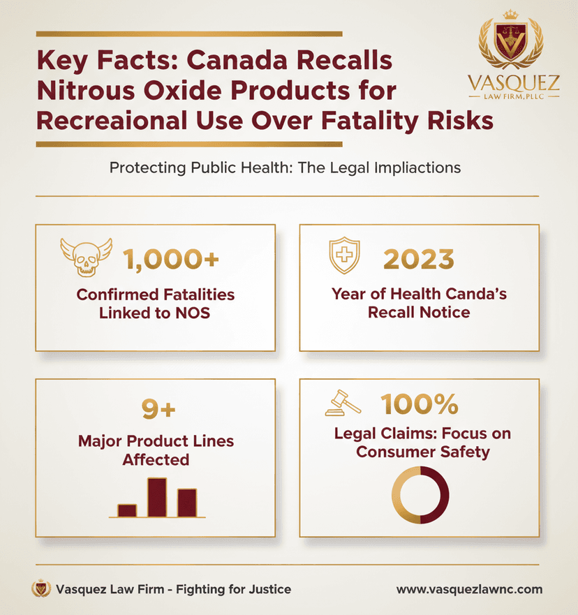 Key Statistics and Data for Canada Recalls Nitrous Oxide Over Fatality Risks: What You Need to Know