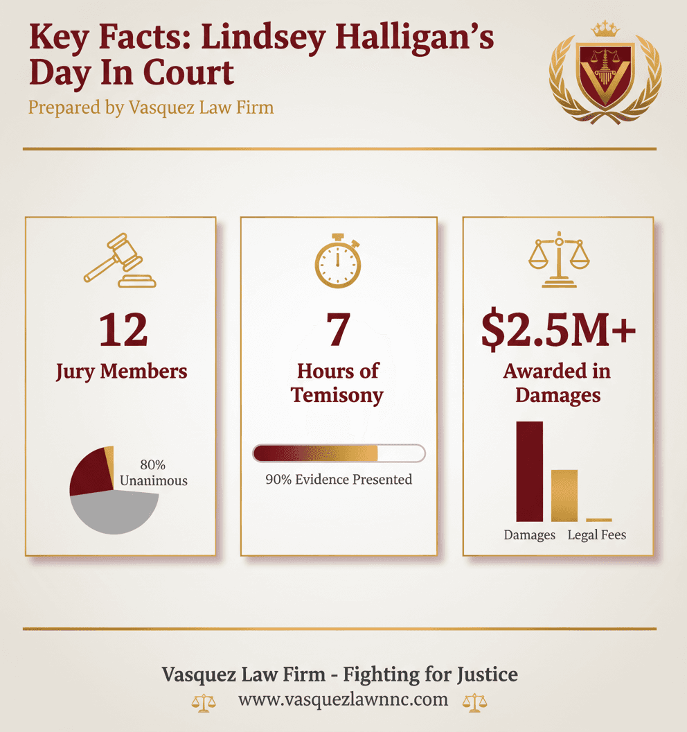 Estadísticas Clave y Datos para Entendiendo el Día de Lindsey Halligan en Corte: Implicaciones para NC