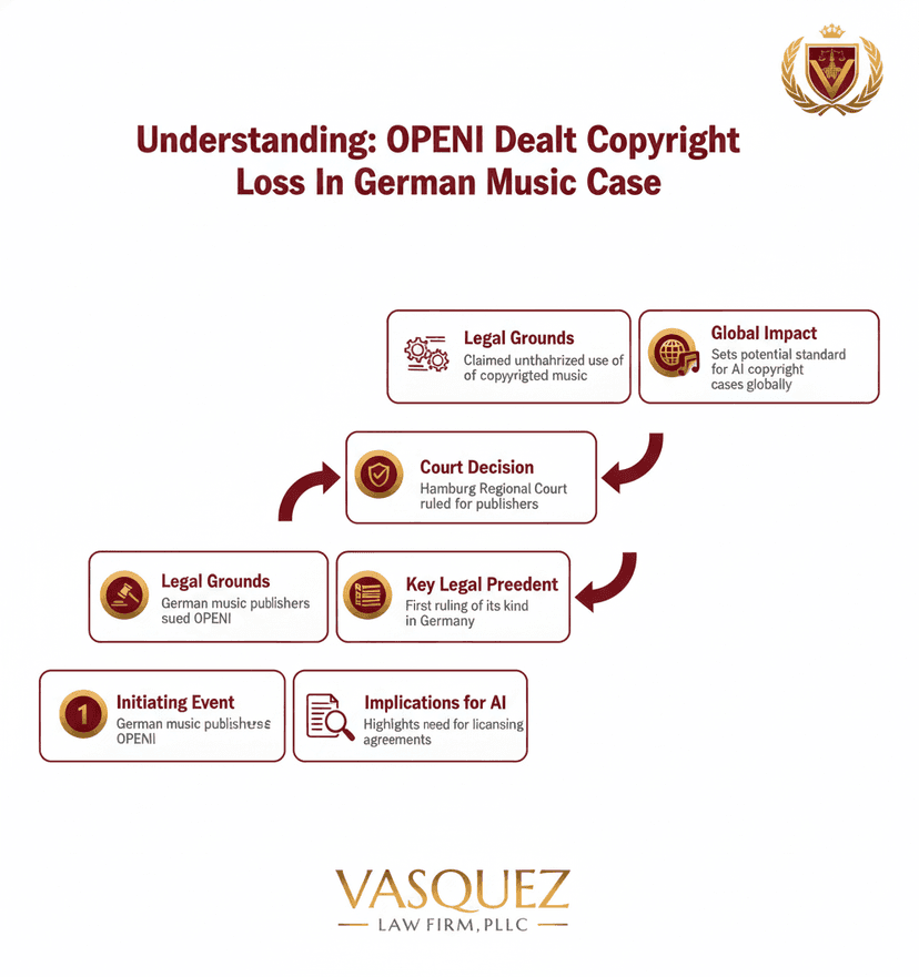 Process Timeline for OpenAI Faces Copyright Loss in German Music Case: Impacts for NC