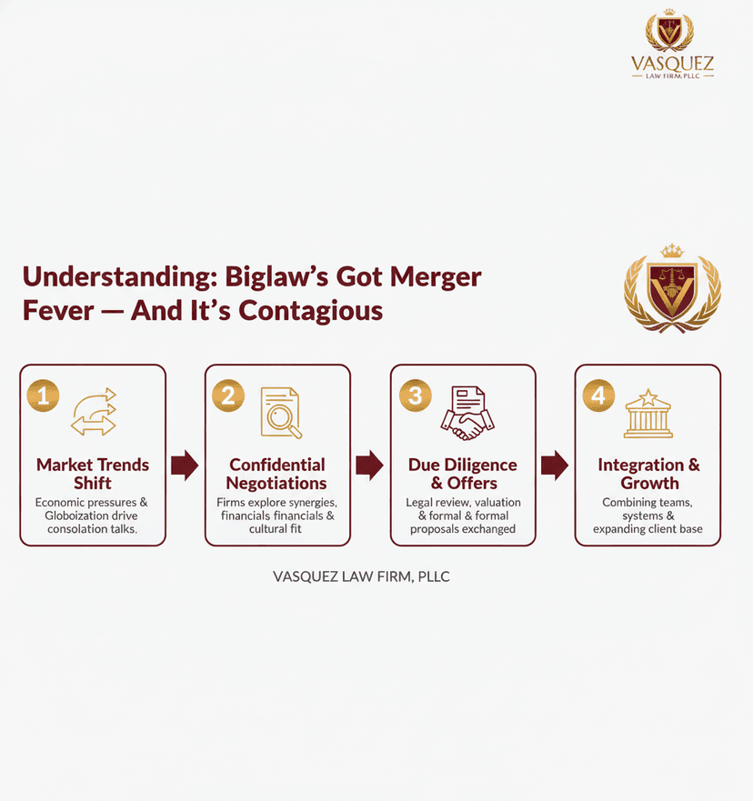 Process Timeline for Merger Mania Hits BigLaw: What It Means for You in NC