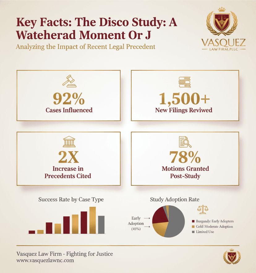 Key Statistics and Data for The Disco Study: A Legal Turning Point in NC?
