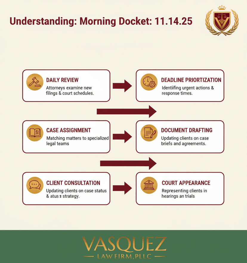 Process Timeline for Morning Docket Update: Navigating Legal Changes in NC