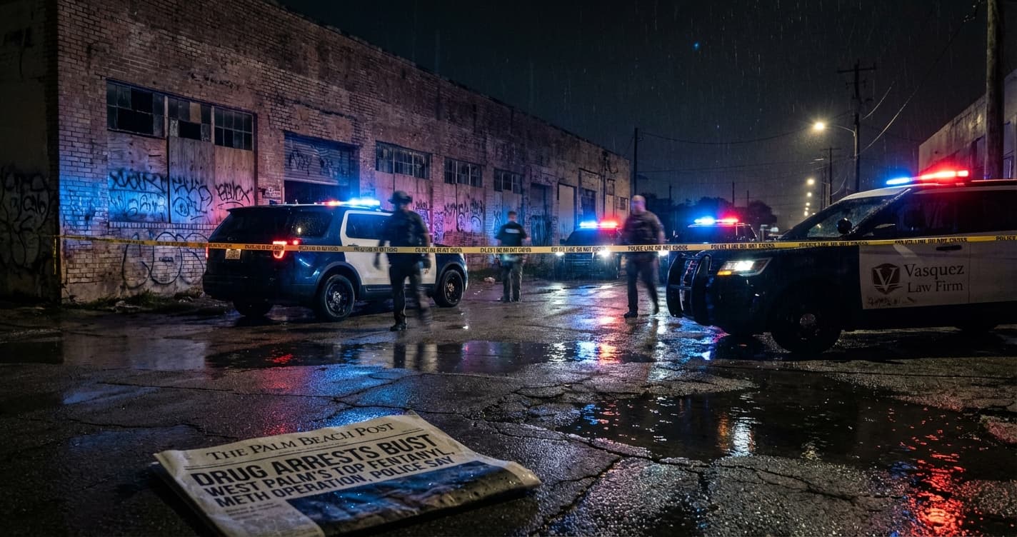 Drug Arrests Bust West Palm's Top Fentanyl, Meth Operation