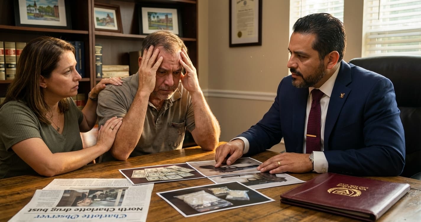 CMPD Arrests Highlight Drug Crimes and Legal Implications in North Carolina