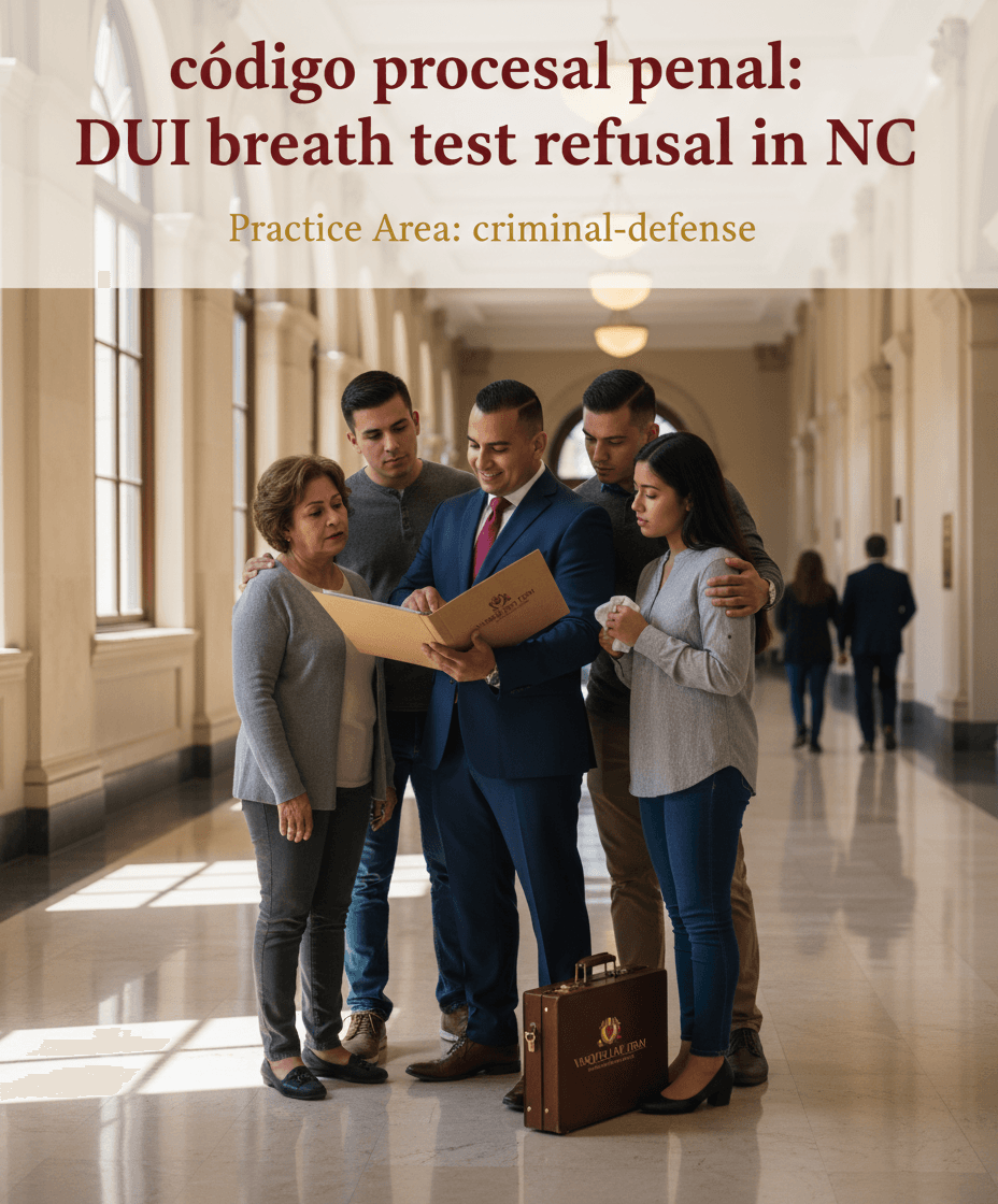 What You Need to Know About DUI Breath Test Refusal in NC