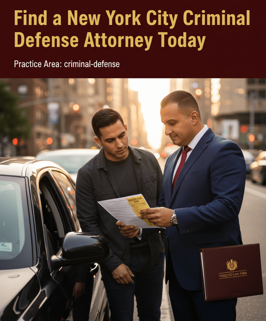Find a New York City Criminal Defense Attorney Today
