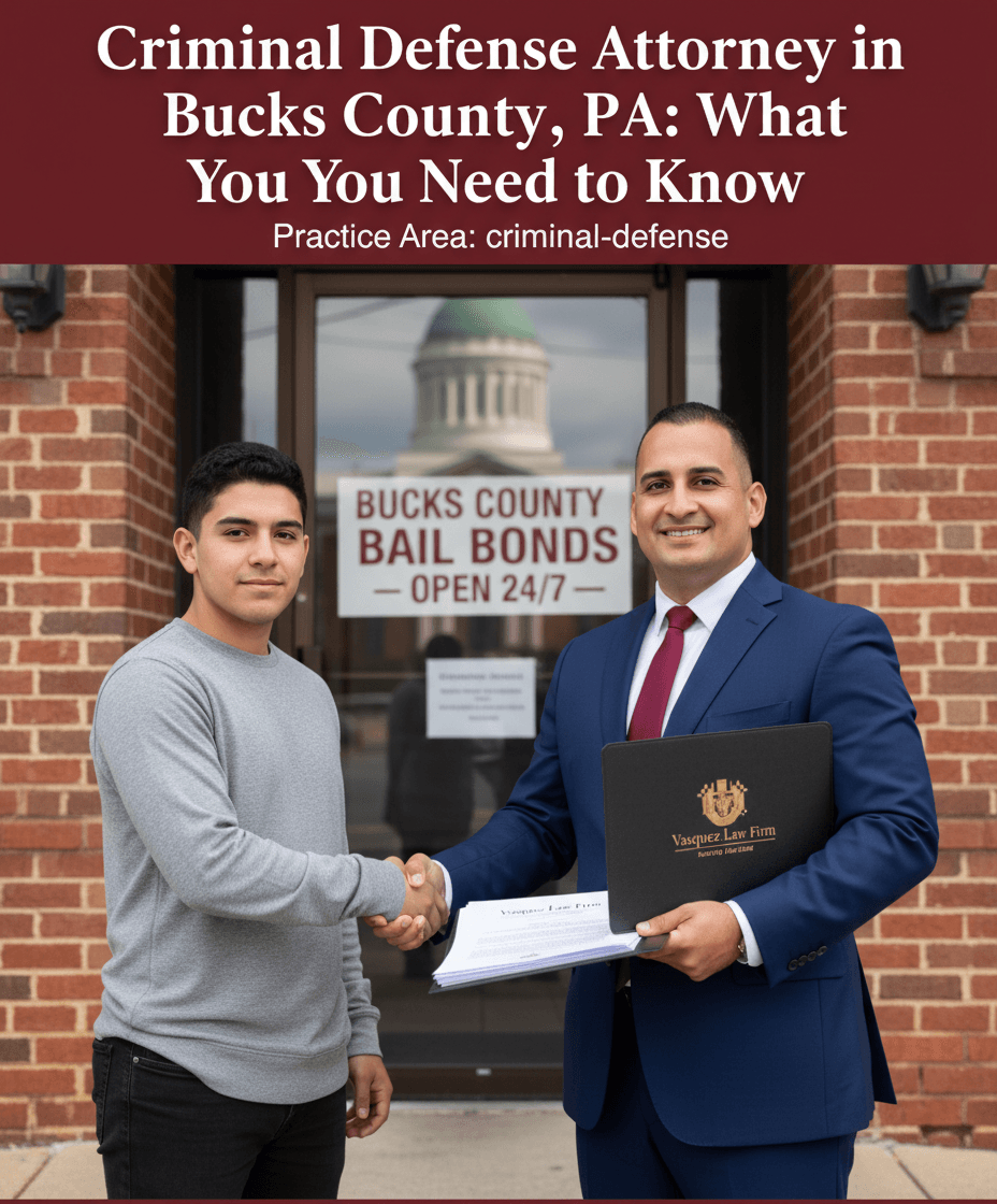 What You Need to Know About Criminal Defense in Bucks County PA