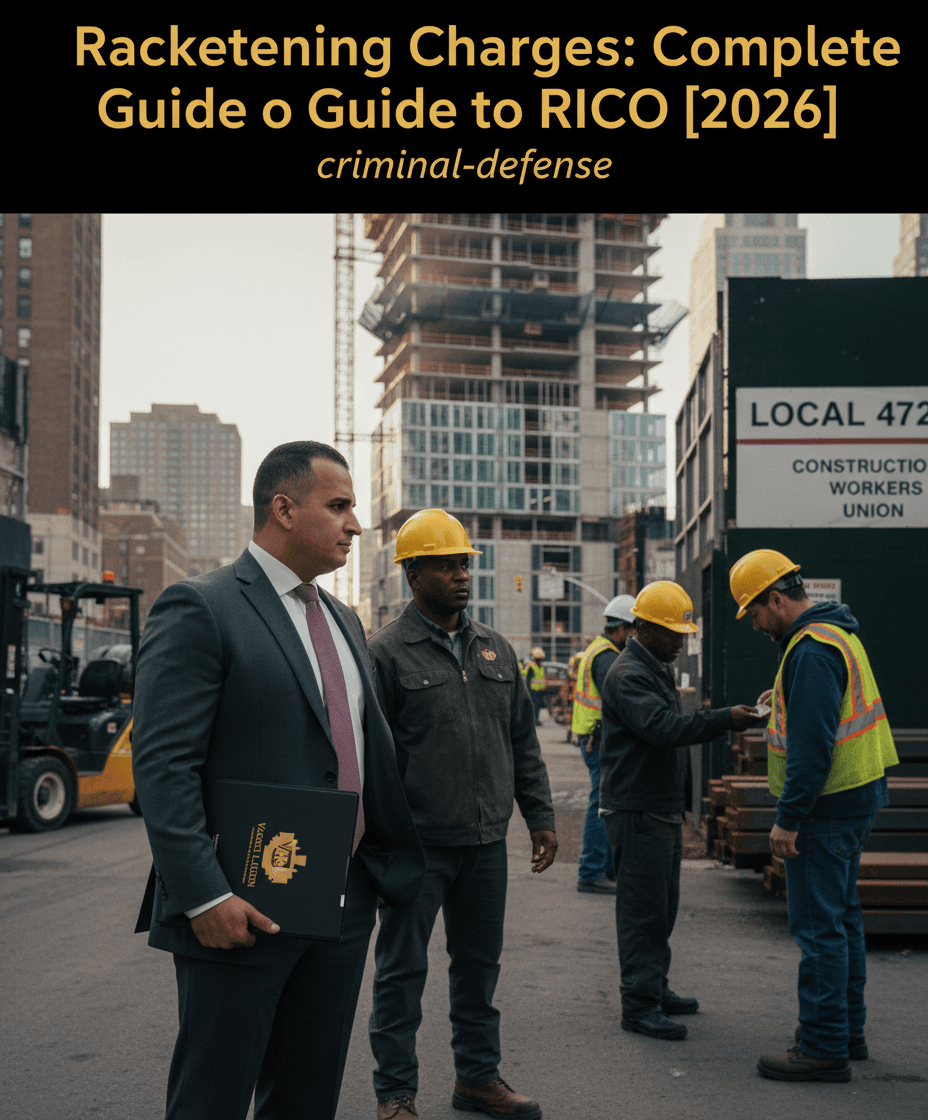 What You Need to Know About Racketeering and RICO Charges in 2026