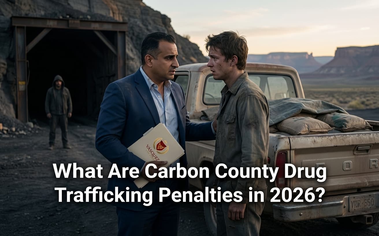 Tráfico de Drogas en Carbon County: ¿Cuáles son las Penas en 2026?