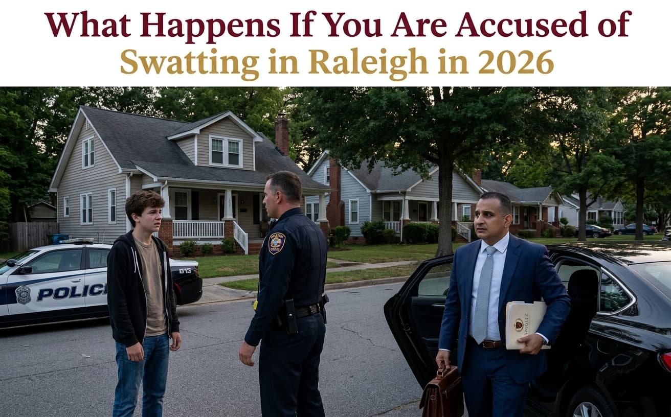 What Happens If You Are Accused of Swatting in Raleigh in 2026