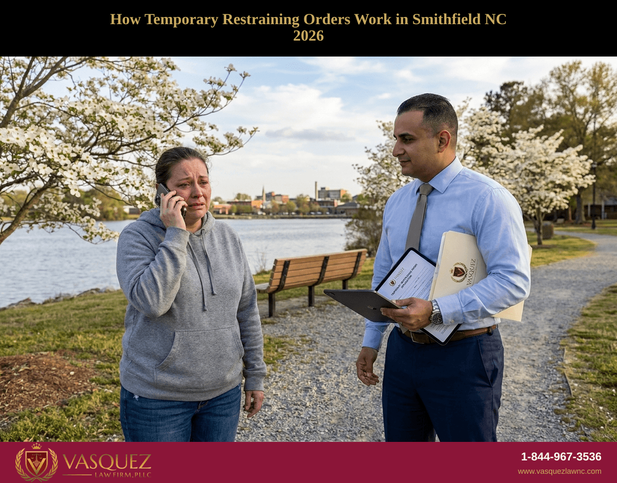How Temporary Restraining Orders Work in Smithfield NC 2026
