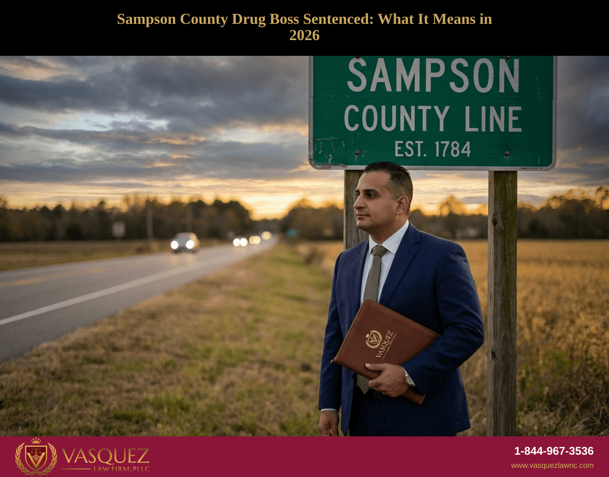 Sampson County Drug Boss Sentenced: What It Means in 2026