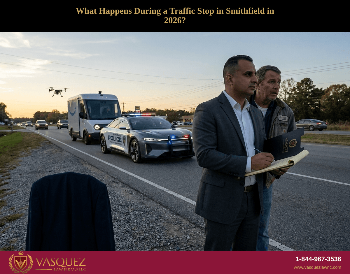 ¿Qué sucede durante una parada de tráfico en Smithfield en 2026?