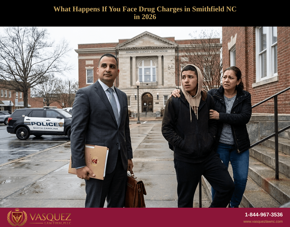 What Happens If You Face Drug Charges in Smithfield NC in 2026