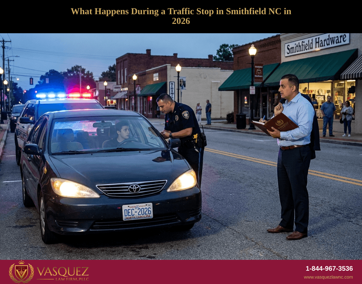 What Happens During a Traffic Stop in Smithfield NC in 2026