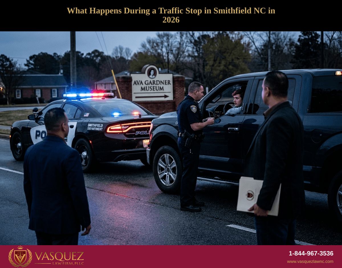 Qué Debe Saber Durante una Parada de Tráfico en Smithfield NC en 2026