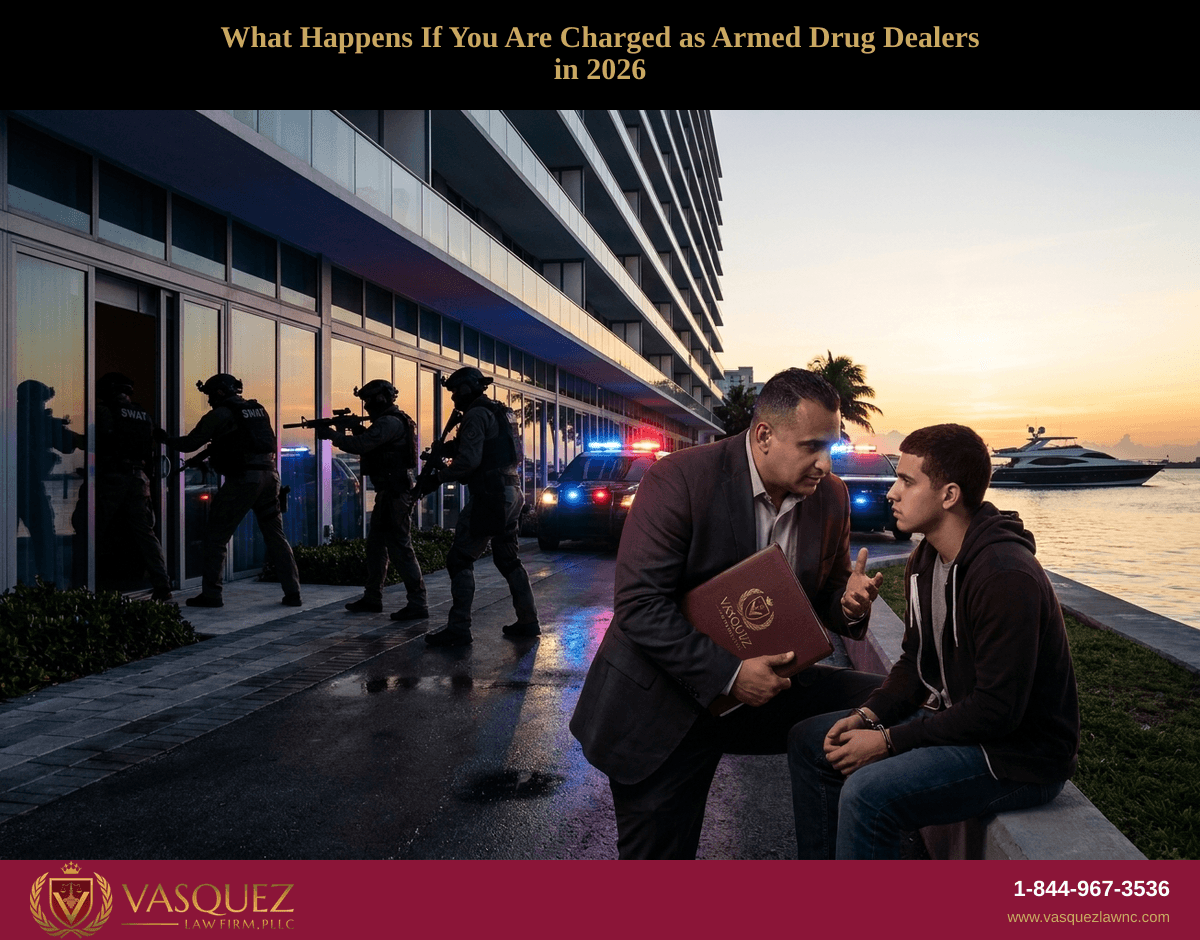 Consecuencias Legales de Ser Acusado como Narcotraficante Armado en 2026