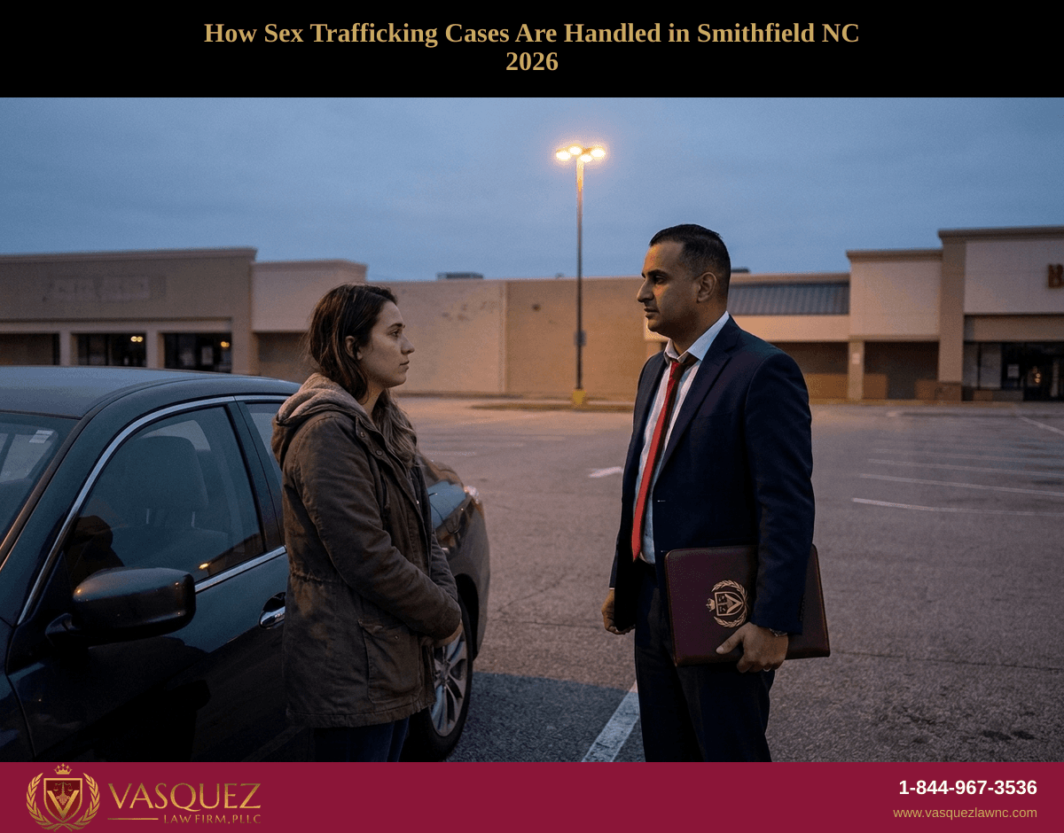 How Sex Trafficking Cases Are Handled in Smithfield NC 2026