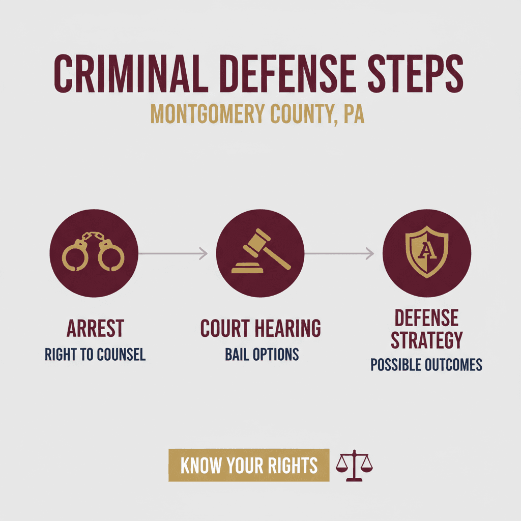 Estadísticas Clave y Datos para Guía de Abogados de Defensa Criminal en Montgomery County