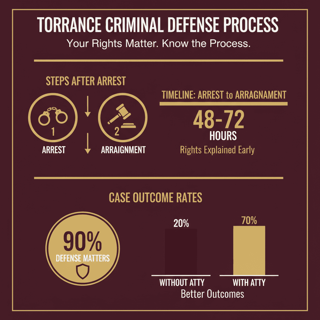 Estadísticas Clave y Datos para Lo que Necesita Saber Sobre la Defensa Criminal en Torrance en 2026