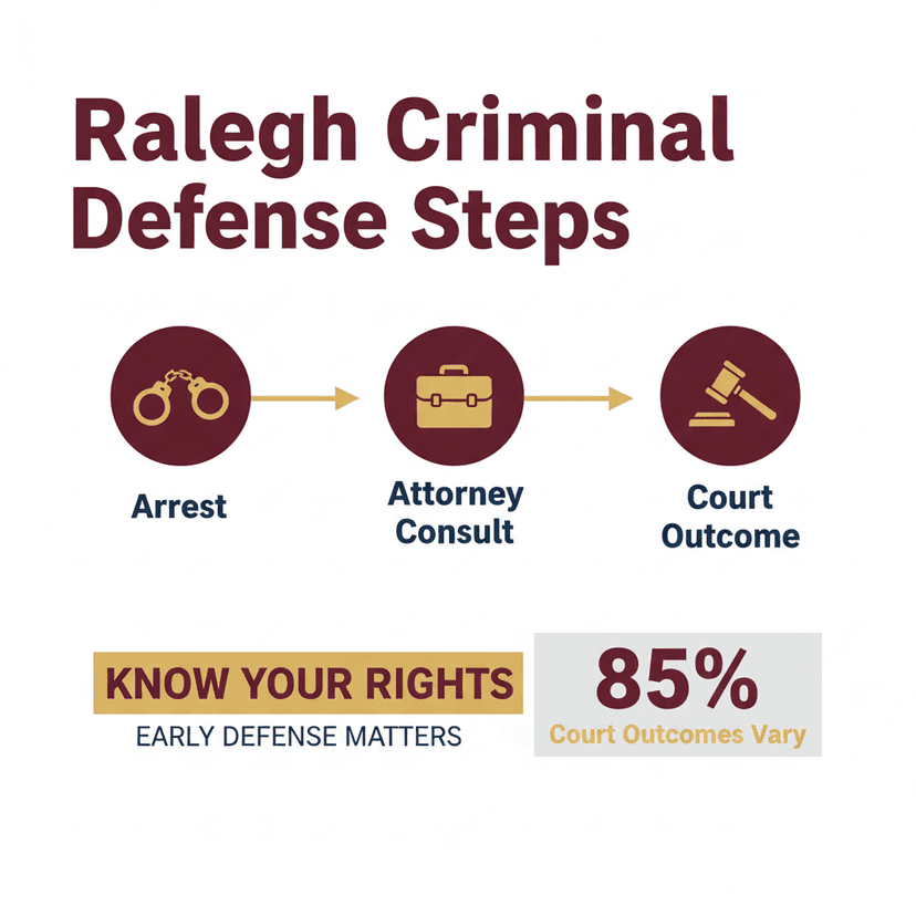 Key Statistics and Data for How to Find the Right Criminal Defense Attorney Near You in Raleigh