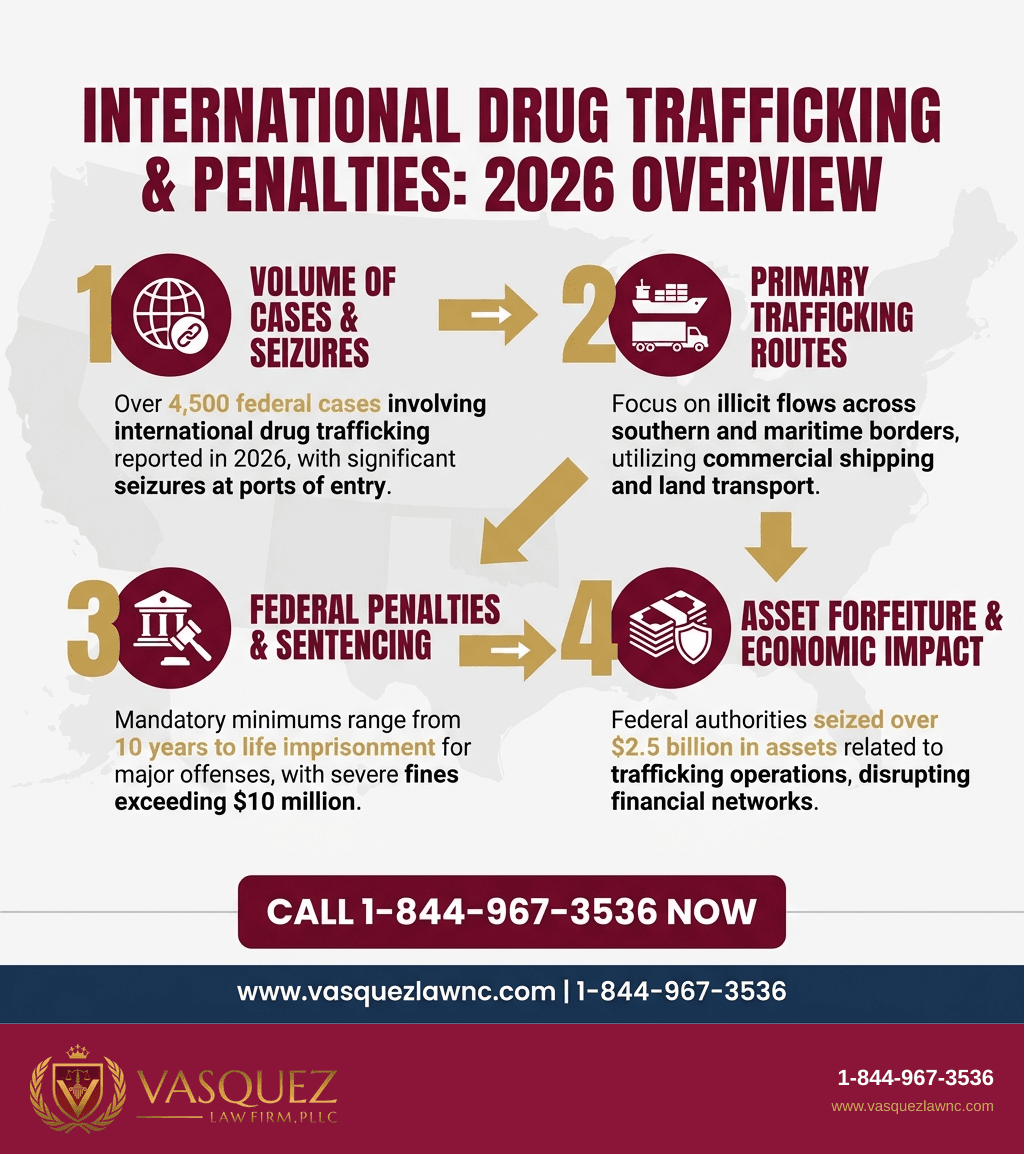 Estadísticas Clave y Datos para Narcotráfico Internacional: Aspectos Clave para 2026