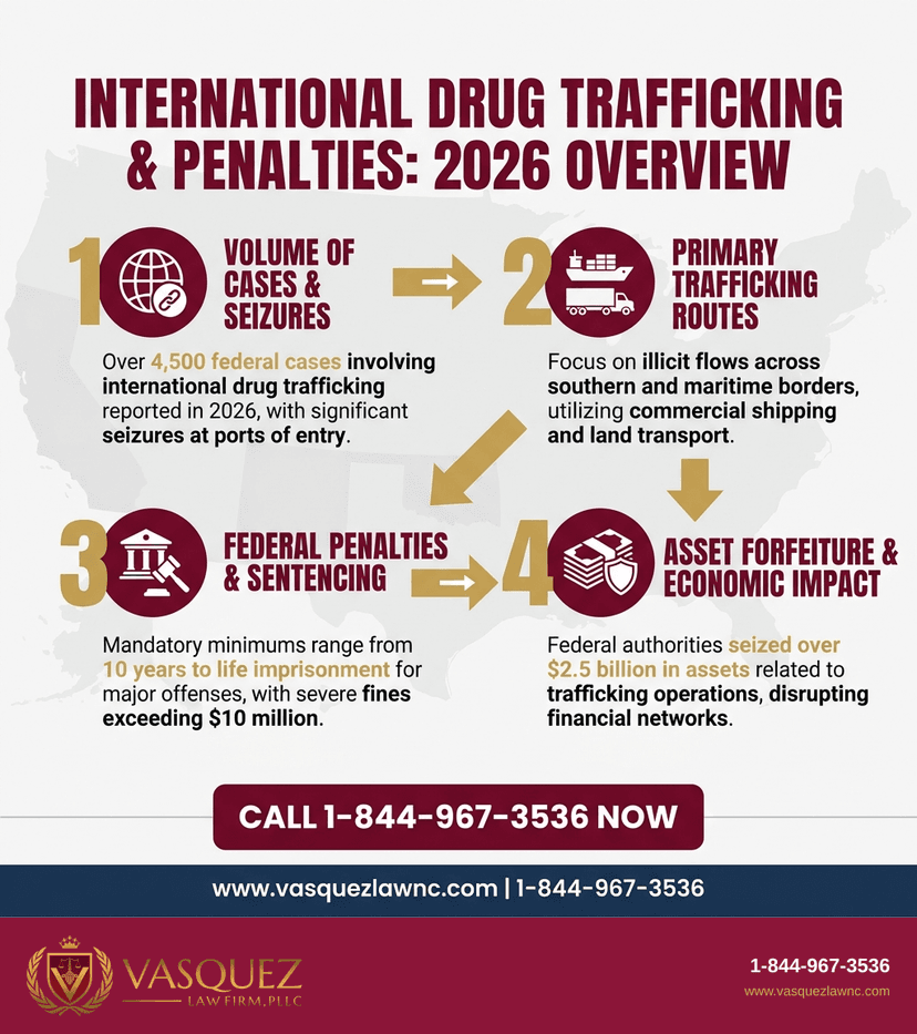 Key Statistics and Data for What Is International Drug Trafficking? Key Facts for 2026