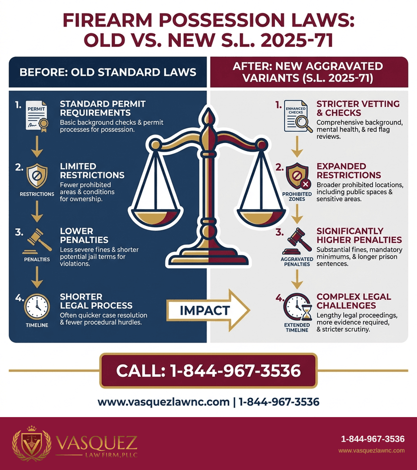 Key Statistics and Data for What Happens with Gun Charges in Smithfield NC in 2026?: May 2026 Update