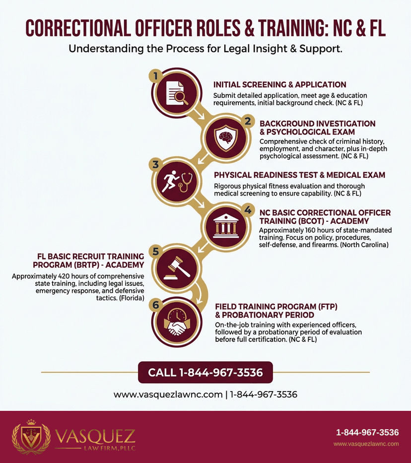Key Statistics and Data for What Corrections Officers Do in NC and FL Explained 2026