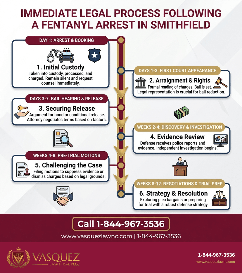Key Statistics and Data for What Happens If You're Charged with Fentanyl in Smithfield 2026