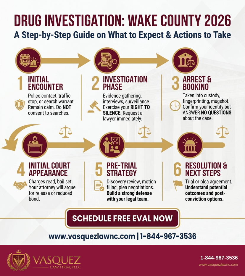 Key Statistics and Data for Wake County Drug Investigation: What It Means in 2026